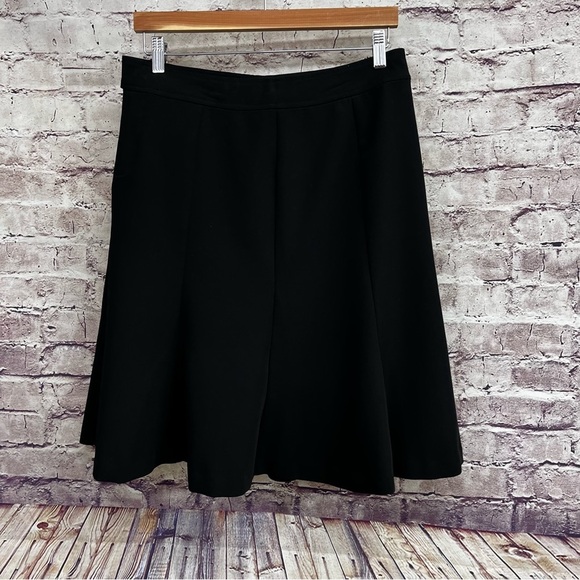 Chaps Black Trumpet Hem Skirt - Picture 5 of 8